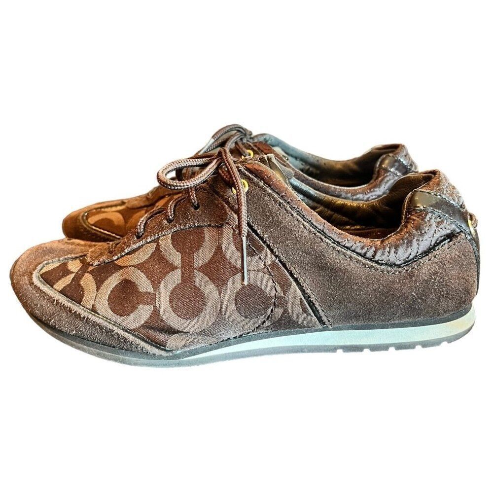 Coach‎ Signature Fashion Sneakers Women's Size 6M